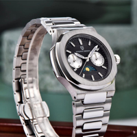 Montres à quartz multifonctionnelles PAGANI DESIGN 1786 pour homme avec phase lunaire, date automatique, semaine, chronographe, bracelet en acier inoxydable