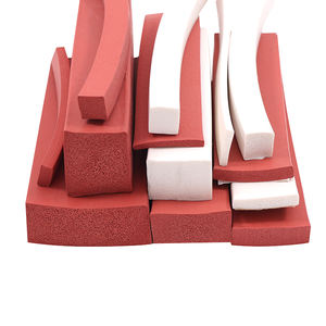 Bande de joint en <span class=keywords><strong>caoutchouc</strong></span> de silicone platine vulcanisé à l'autoclave, profil E, <span class=keywords><strong>souple</strong></span>, 39 pouces, 3 m, pour découpe, pour douche, anti-gel, avec <span class=keywords><strong>plaque</strong></span> de brossage - Product Image 2