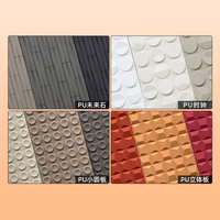 Panneaux muraux 3D en polyuréthane PU, légers, imperméables, ignifuges, en pierre 3D, vente en gros