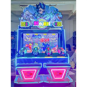 เครื่องเล่นเกมยิงน้ำแบบอินเทอร์แอคทีฟ 4 หัวฉีด รุ่น Hot Sale Splash Party ใช้เหรียญแลกของรางวัล เหมาะสำหรับศูนย์เกม - Product Image 6