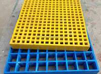 Grille de drainage pour lavage de voitures, grille de drainage FRP, panneau de sol, grille de passage en fibre de verre et plastique