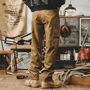 Pantalon cargo américain personnalisé pour homme, coupe droite, fonctionnel, urbain, pour le quotidien, la montagne, tactique, décontracté - Product Image 4