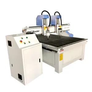 CA-1325 Multihead 1300*2500Mm Hout Cnc Router/Houtbewerking Sport Apparatuur Snijmachine Voor Selling