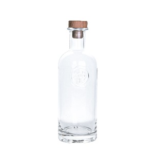 Botellas de Licor de Vidrio Vacías de 700 ml, con Forma Personalizada y Grabado en Relieve, para Bebidas Alcohólicas, Ginebra, Whisky, <span class=keywords><strong>Vodka</strong></span>, Venta al Por Mayor - Product Image 1