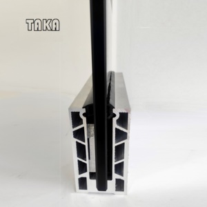 Lan Can Lan Can Bằng Kính Hình Chữ U Theo Yêu Cầu TAKA Đế Nhôm Hình Chữ U - Product Image 6