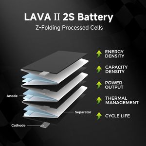 Betafpv LAVA II 2S/3S/4S 580/680mAh 7.6V 95C lihv JST-XH2.54 XT30แบตเตอรี่สำหรับโดรนแบบไม่มีแปรงถ่าน - Product Image 6