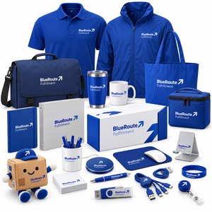 Nueva Colección de Regalos Promocionales Personalizados para la Apertura de una Nueva Sucursal: Camiseta Polo, Chaqueta Softshell, Bolsa de Mensajero, Vaso Térmico, Bolsa de Mano, Alfombrilla para Ratón, Portaplumas - Product Image 1