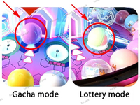 Jeu d'arcade Yggdra Union à pièces avec fonction de vente de jouets de loterie et de capsule adaptée à FEC
