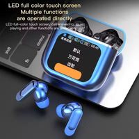 Écouteurs sans fil Mi Wireless Air Conduction M, meilleurs écouteurs avec réduction de bruit active et passive, écouteurs intra-auriculaires LCD