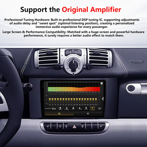 Lettore DVD per Auto Android <span class=keywords><strong>Serie</strong></span> Smart Penhui per Mercedes Benz Smart Fortwo 2 2010 - 2015 Radio GPS Navigazione Multimediale - Product Image 5