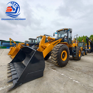 Vente Flash Chargeuse sur pneus Liugong 870H d'occasion, norme d'émission EPA Tier 3, puissance 190 kW pour la manutention de matériaux de construction - Product Image 1