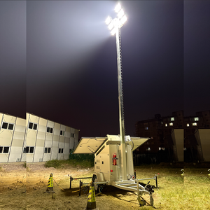 4x320W ánh sáng mặt trời tháp pin điện năng lượng mặt trời hệ thống năng lượng mặt trời tấm pin mặt trời thủy lực nâng mast - Product Image 1