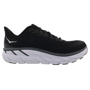 Scarpe da Donna HOKA Clifton 7 Wide Colore: Nero/Bianco |   100% Autentico - Product Image 3