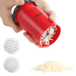Gadget de cuisine Râpe en plastique manuelle pour crème glacée Pizza Topping Amande Noix Biscuit <span class=keywords><strong>Moulin</strong></span> à <span class=keywords><strong>fromage</strong></span>-pour noix <span class=keywords><strong>Fromage</strong></span> - Product Image 1