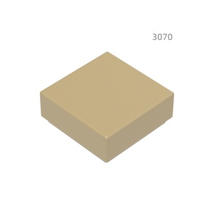 50 Stuks Ingepakte Bouwstenen Code 3070 1X1 Platte Keramische Tegels Abs Plastic Materiaal Compatibel Met Grote Merken Meerdere Kleuren - Product Image 4