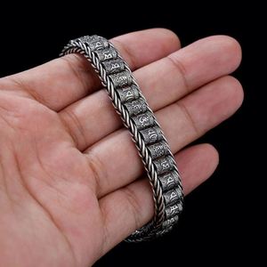 Bracelet Feng Shui pour Homme, Perles de Transfert, Mantra à Six Caractères, Style Rétro National, Personnalité - Product Image 2