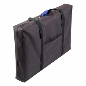 Muestra Gratuita de Bolsas para Exteriores Fabricadas por una Empresa Real, Bolsa de Transporte Plegable Ajustable para Camillas de Masaje Negra, Venta al por Mayor - Product Image 6
