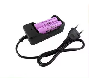 卸売18650バッテリー充電器US/EUプラグ2スロットスマート充電安全急速充電18650リチウムイオン充電式バッテリー - Product Image 5
