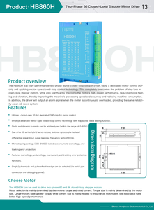 Controlador de Servo Híbrido de Circuito Cerrado HONGBAODA HBS57, Control DSP de 32 Bits, Anti-Resonancia, Compatible con NEMA 23 - Product Image 3