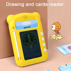 Tableta de Escritura 2 en 1, Tarjetas de Aprendizaje de Inglés para Niños, Máquina de Aprendizaje con Tarjetas, Máquina de Lectura para Niños Pequeños con Función de Dibujo - Product Image 4