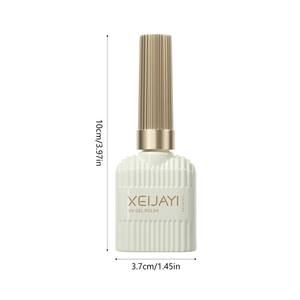 Gel pour ongles en bouteille de lait-Parfait pour le bricolage d'été et les manucures de salon Style designer français avec source de lampe LED - Product Image 5