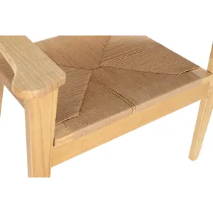 CHAIR EN FIBRE ELM 83X62X84 NATUREL - Product Image 3