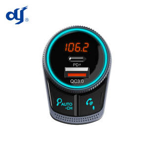 QC3.0 — adaptateur <span class=keywords><strong>bluetooth</strong></span> Portable, 30W, charge rapide, C80, <span class=keywords><strong>bluetooth</strong></span>, adaptateur sans fil, balayage automatique, transmetteur FM avec double port <span class=keywords><strong>USB</strong></span> - Product Image 6