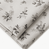 Tissu imprimé numérique 100% polyester à motifs fins pour rideaux, literie, coussins, textile de maison - Fournisseur en gros en rouleau