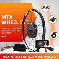 Batterie 48V 52V 60V 72V avec kit de conversion pour vélo électrique MTX 1500W 2000W 3000W 5000W 8000W Vélo électrique 20AH-40AH