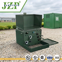 JZP Déploiement Rapide Utilitaire Grade 100-150kVA Monophasé Pad Monté Transformateur Prix Usine pour Alimentation en Zone