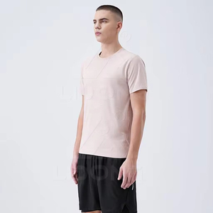 เสื้อยืดออกกำลังกายลำลอง โพลีเอสเตอร์ 100% สำหรับวิ่ง แบดมินตัน ระบายอากาศ แห้งเร็ว มีทุกขนาด 12 สี แขนสั้น - Product Image 6