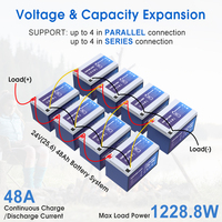 Baterai Lithium Ion Lifepo4 12v 12ah Baterai Lithium Iron Phosphate Isi Ulang Baterai Lifepo4 untuk Sistem Solar UPS