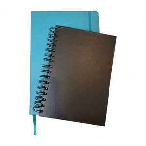 Custom Color Stone Paper A4 Hardcover PU <b>Leather</b> <b>Diary</b> Notebook with 120 Sheets for School - Product Image 4