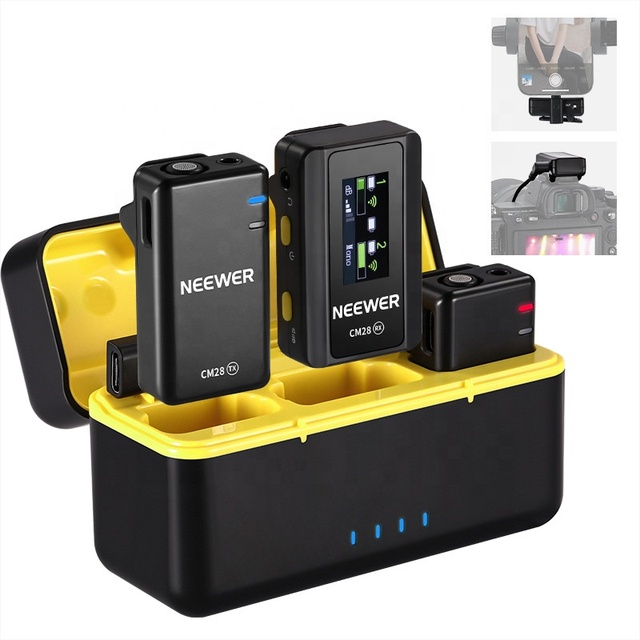 For NEEWER CM28 Wireless Lavalier Microphone Direct Connect Anchor Live Recording EquipmentMai Shake K Song