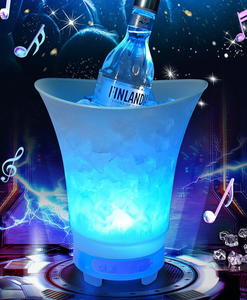 Factory Price Wholesales Champagne New Design <strong>Led</strong> Belvedere <strong>Ice</strong> <strong>Bucket</strong> for Nightclub <strong>LED</strong> <strong>Ice</strong> <strong>Bucket</strong> - Product Image 3