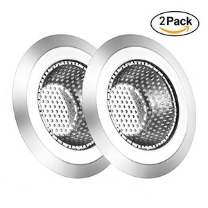 Filtre d'évier en acier inoxydable, <span class=keywords><strong>pour</strong></span> la cuisine, anti-colage au sol, personnalisé, 1 pièce - Product Image 3