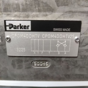 เช็ควาล์ว Parker รุ่น Cpom4ddhtv25 ผลิตในสวิสเซอร์แลนด์ 3225 1 เกต ตัวเรือนโลหะ - Product Image 1
