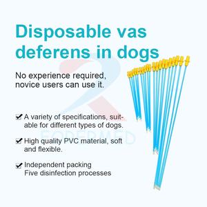 Catéter de inseminación artificial para mascotas, material de PVC DE SEGURIDAD desechable, para perros - Product Image 5