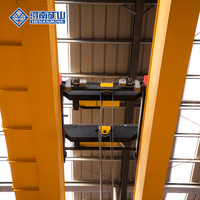 Pont roulant à double poutre avec palan électrique à câble, moteur Schneider, capacités 3, 10 et 20 tonnes, pour entrepôt