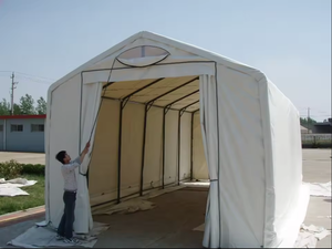Abri <span class=keywords><strong>de</strong></span> voiture portable pour <span class=keywords><strong>jardin</strong></span>, camping-car et SUV, en acier imperméable, bon marché et <span class=keywords><strong>de</strong></span> haute qualité - Product Image 6