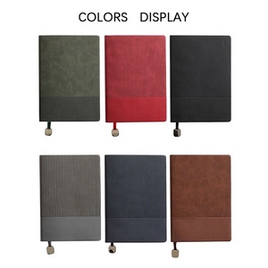 Khuyến mại A5 máy tính xách tay Bộ Quà tặng màu sắc-in Tạp Chí cá nhân với bìa da bìa cứng và xoắn ốc RÀNG BUỘC - Product Image 4