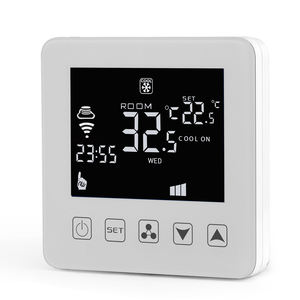 Thermostat intelligent WIFI pour salle de bains, système de bobines de ventilateur avec Assistant Google et Amazon Alexa - Product Image 1
