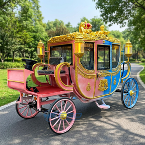 Carruaje de Princesa de Alta Calidad, Lujoso, Eléctrico, de 4 Ruedas, para Bodas Reales, Transporte Especial para Exteriores - Product Image 1