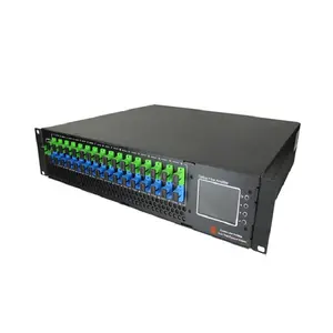 एफटीटीएच CATV GPON 1550nm EDFA डब्ल्यूडीएम 8 16 32 पोर्ट 19dBm 23dBm फाइबर ऑप्टिकल एम्पलीफायर edfa