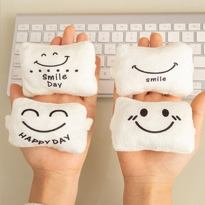 Cotton Wrist Rest <b>Pad</b> With Smiley Face Office Keyboard Mouse Support Protector For <b>Desk</b> Use - Product Image 3