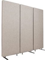 Panneau insonorisant en plastique fibre de polyester pour salle de bain d'hôpital d'entrepôt Meuble de cloison de bureau pliable au design moderne