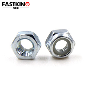 Tuerca Hexagonal con Anillo Blanco DIN985, Zincada, Autoblocante, Antideslizante, Antidesprendimiento, Tapa de Tornillo de Bloqueo - Product Image 4