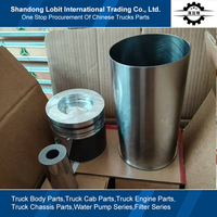 Sinotruk HOWO 371 Truck Parts Diesel Engine Power Core Components Piston Cylinder Liner Piston Ring Piston Pin Set KC1560030012