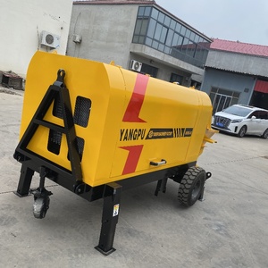 DIESEL Máy bơm bê tông xây dựng máy móc bê tông Máy BƠM BÊ TÔNG Trailer - Product Image 6