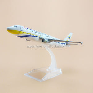 โมเดลเครื่องบินสายการบินมณฑลธิเบตแอร์เวย์ส แอร์บัส เอ320 โลหะ โมเดลสายการบินแห่งชาติพม่า เครื่องบิน 320 ของเล่นสะสมแบบหล่อขึ้นรูป - Product Image 3